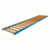 Ultimation Roller Conveyor with Covers, 24inW x 10L, 1.5in Dia. Rollers URS14G-24-6-10U
